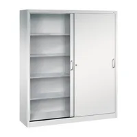 CP-Möbel Werkstattschrank 2149-00, Stahl abschließbar, 5 OH, 160 x 195 x 40 cm, lichtgrau 4050646132746 CP-Möbel