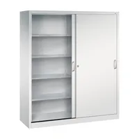 CP-Möbel Werkstattschrank 2159-00, Stahl abschließbar, 5 OH, 160 x 195 x 50 cm, lichtgrau 4050646132753 CP-Möbel