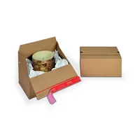ColomPac Versandkarton Eurobox MEDIUM CP154.302015 braun, bis DIN A5+, innen 294x194x137mm, Wellpappe 1-wellig 4033657967859 ColomPac