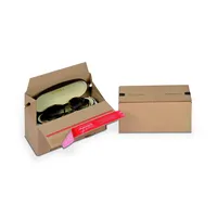 ColomPac Versandkarton Eurobox SMALL CP154.201010 braun, innen 195x95x90mm, Wellpappe 1-wellig 4033657967743 ColomPac