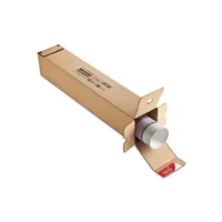 ColomPac Versandhülse CP072.04 braun, bis DIN Versand, innen 61x10,8x10,8cm, viereckig, Wellpappe 1-wellig 4033657720409 ColomPac