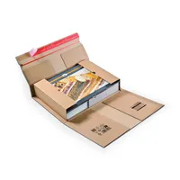 ColomPac Buchverpackung Universal CP 035.06 braun, für A3, innen 430x310x90mm, Wellpappe 4033657350606 ColomPac