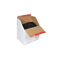ColomPac Versandkarton Premium CP155.456 braun, bis DIN A4+, innen 389x324x320mm, Wellpappe 1-wellig 4033657964865 ColomPac