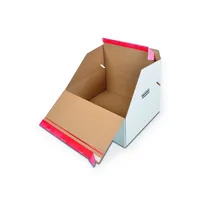 ColomPac Versandkarton Premium CP155.356 weiß, bis DIN A4+, innen 389x324x160mm, Wellpappe 1-wellig 4033657964834 ColomPac