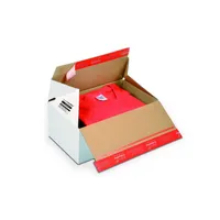 ColomPac Versandkarton Premium CP155.255 weiß, innen 306x186x127mm, Wellpappe 1-wellig 4033657964711 ColomPac