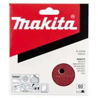 Makita Schleifpapier P-43549 Klett 125mm K60 10St 0088381971416 Makita