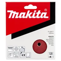 Makita Schleifpapier P-43577 Klett 125mm K120 10St 0088381971447 Makita 10 Stück