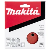 Makita Schleifpapier Klett 125mm K180 10St 0088381971454 Makita