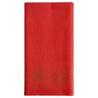 Papstar Tischdecke 88658, rot / Christmas Shine, 180cm x 120cm 4002911339534 Papstar
