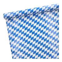 PAPSTAR Tischdecke Bayrisch Blau 100 cm x 20 m (B x L)