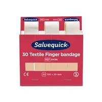 Salvequick Fingerverband elastisch Refill 649 30St 7340213300157 Salvequick 30 Stück