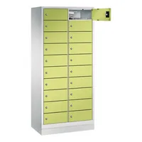 CP-Möbel Spind Evolo48 Steckplatz 180x81x50cm lgr/clowngn 4066681463356 CP-Möbel