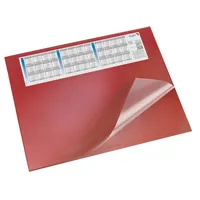 Laeufer Schreibunterlage Durella DS 44534 mit Kalenderstreifen rot 53x40cm Kunststoff 4006677445348 Läufer