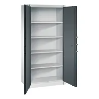 CP-Möbel Sicherheitsschrank Certos 117000S10019, abschließbar, 5 OH, schwarzgrau, 93x195x50cm (BxHxT) 4025314207415 CP-Möbel