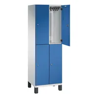 CP-Möbel Doppelstockspind 4510120S10013 Füße 4Fächer B600mm lgr/ebl 4059369447533 CP-Möbel
