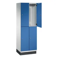 CP-Möbel Doppelstockspind 4510120S10021 Sockel 4Fächer B600mm lgr/ebl 4059369448004 CP-Möbel