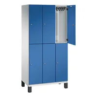 CP-Möbel Doppelstockspind 4510130S10013 Füße 6Fächer B900mm lgr/ebl 4059369447625 CP-Möbel