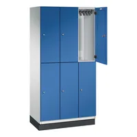 CP-Möbel Doppelstockspind 4510130S10021 Sockel 6Fächer B900mm lgr/ebl 4059369448370 CP-Möbel