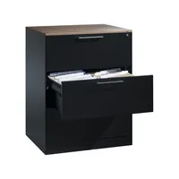 CP-Möbel Hängeregistraturschrank 146243312S10002 Asisto, schwarzgrau, 3 Schubladen, 2-bahnig 4025314968453 CP-Möbel