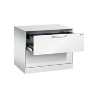 CP-Möbel Hängeregistraturschrank 146273212S10038 Asisto, lichtgrau, 2 Schubladen, 2-bahnig 4025314970357 CP-Möbel