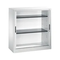 CP-Möbel Aktenschrank 3242-00, Kunststoff/Stahl abschließbar, 3 OH, 100 x 103 x 42 cm, lichtgrau 4050646267776 CP-Möbel