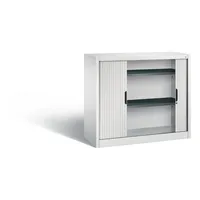 CP-Möbel Aktenschrank 3243-00, Kunststoff/Stahl abschließbar, 3 OH, 120 x 103 x 42 cm, lichtgrau 4050646267837 CP-Möbel
