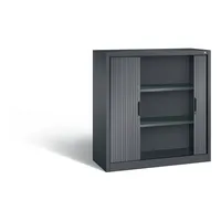 CP-Möbel Aktenschrank 3233-00, Kunststoff/Stahl abschließbar, 3 OH, 120 x 123 x 42 cm, anthrazit 4025314284461 CP-Möbel