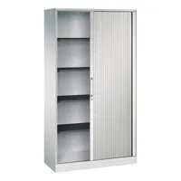 CP-Möbel Rollladenschrank Asisto 143002000S10002, abschließbar, 5 OH, lichtgrau, 100x198x43,5cm (BxHxT) 4051803621387 CP-Möbel