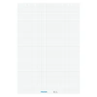 Franken Flipchartblock F2130, 68x98cm, kariert / blanko, 80 g/m² 4016946000956 Franken