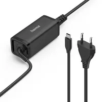 Hama 00200023 Netzteil & Spannungsumwandler Drinnen 65 W Schwarz
