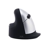 R-Go Tools Ergonomische Maus R-Go HE Break mit Pausensoftware, groß (Handlänge ≥ 185mm), für Linkshänder, bluetooth, schwarz