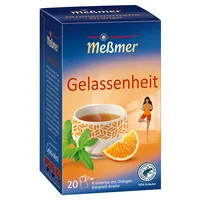 Messmer Tee Gelassenheit 107852, Orange-Karamell, in Beuteln 4002221048522 Messmer 20 Stück