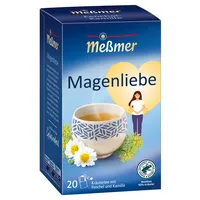 Messmer Tee Magenliebe 107854, Fenchel Kamille, in Beuteln 4002221048560 Messmer 20 Stück