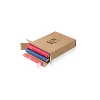 ColomPac Versandkarton Kurierpaket CP065.89 braun, innen 32,3x24,4x6,9cm (BxHxT), Kraftliner Wellpappe 4033657975229 ColomPac