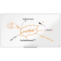 Nobo® Whiteboard Impression Pro Stahl Widescreen