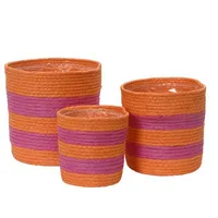 Decoris Pflanzentopf 3er Set hell 8720725141216 Decoris