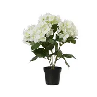 Decoris Hortensie Kunstpflanze 28x46cm ws 8720725275805 Decoris