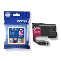 Brother Druckerpatrone LC-521M (kompatibel zu Brother LC-521M), magenta, ca. 500 Seiten 4977766839235 Brother