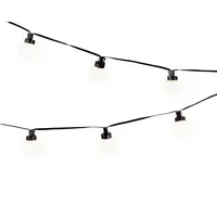 LUMINEO Lichterkette Kugel