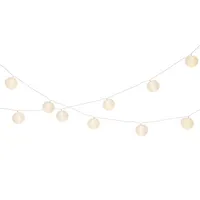 LUMINEO Lichterkette 890521, 10 LED, Länge 2,7m, warmweiß 8720725226142 LUMINEO