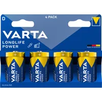 Varta Batterie Longlife Power D/Mono 4 St./Pack.