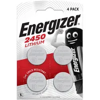 Energizer Knopfzellen, CR2450, 3 Volt 7638900455373 Energizer 4 Stück