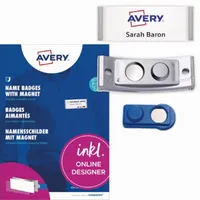 Avery Zweckform Namensschild polar® classic 68 x 22 mm (B x H) 20 St./Pack.