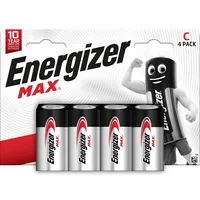 Energizer Batterie Max, C / Baby / LR14, 1,5 Volt 7638900426816 Energizer 4 Stück