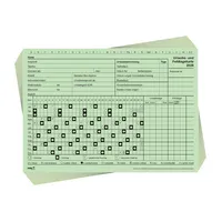 RNK Urlaubs- und Fehltagekarten 2900/26-10, A5 quer, 2026 4002871996211 RNK 10 Stück