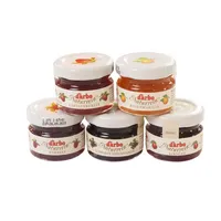 d’arbo Naturrein Erdbeere, Aprikose, Himbeere, Kirsche, Schwarze Johannisbeere Konfitüre, 60 St.