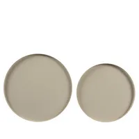 DECORIS Dekoplatte 2er Set
