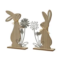 Decoris Oster-Deko Hasen-Set 8720725463561 Decoris