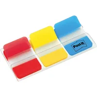 Post-it Haftmarker 686-RYB, Index Strong, 25,4x38mm, 3-farbig sortiert, ohne, Z-Notes, rechteckig 0021200975929 Post-it 3 Stück