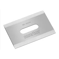 Martor Cutter-Ersatzklingen Industrieklinge Nr. 92, 18mm Rechteckklinge Bandstahl 4002632920080 Martor 10 Stück
